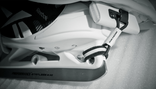 Toe Hook Goalie Pad Attachment System