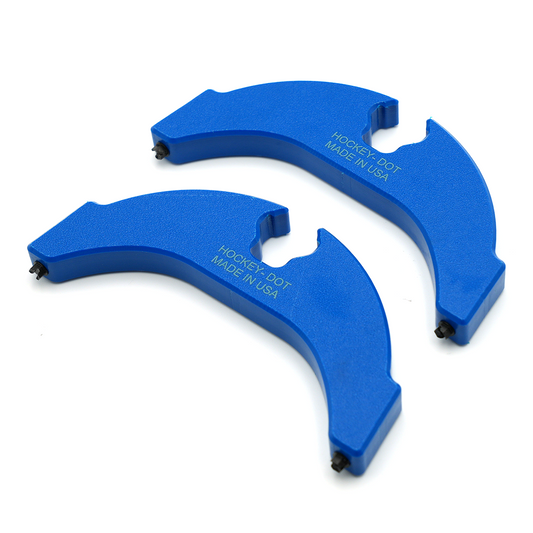 Hockey-Dot Speed Hump Blue