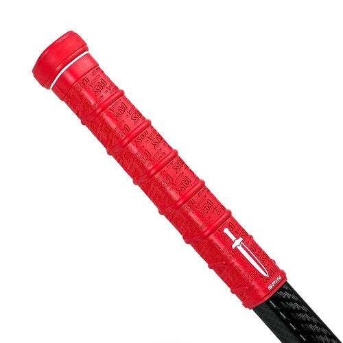 SICKMITTS Spin II Red Ice Hockey Stick Grip