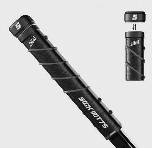 SICKMITTS Spin II Black Base Ice Hockey Stick Grip