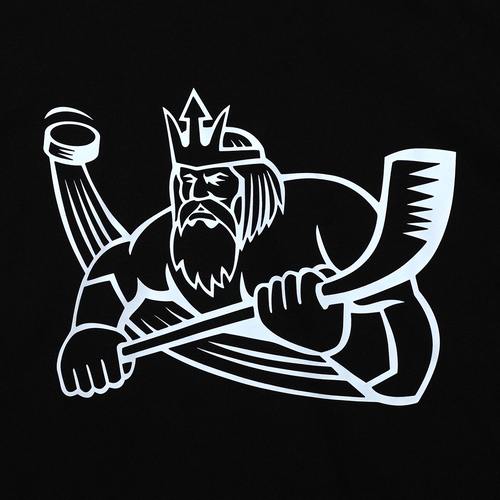 MOSKITO HOCKEY Short Sleeve T-Shirt ZEUS BLACK