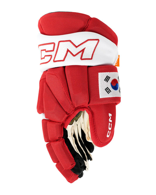 CCM Korea Limited C95-7 Glove Red/White Ice Hockey Glove