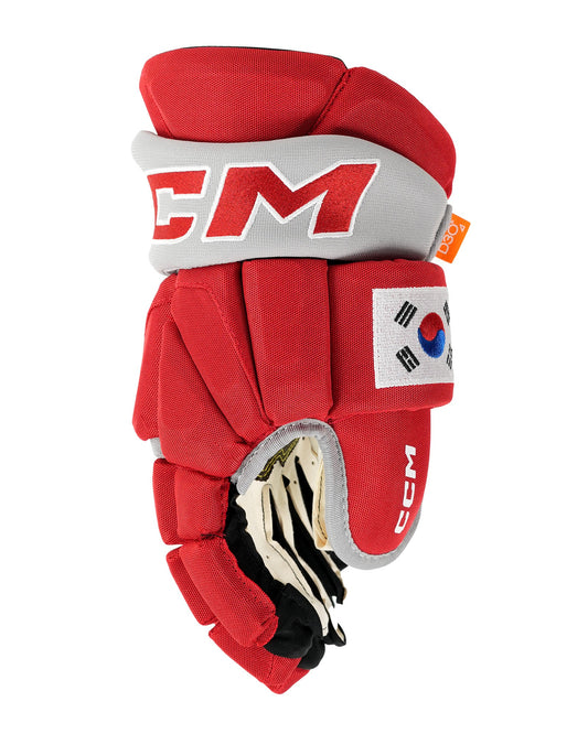 CCM Korea Limited C95-6 Glove Red Ice Hockey Glove