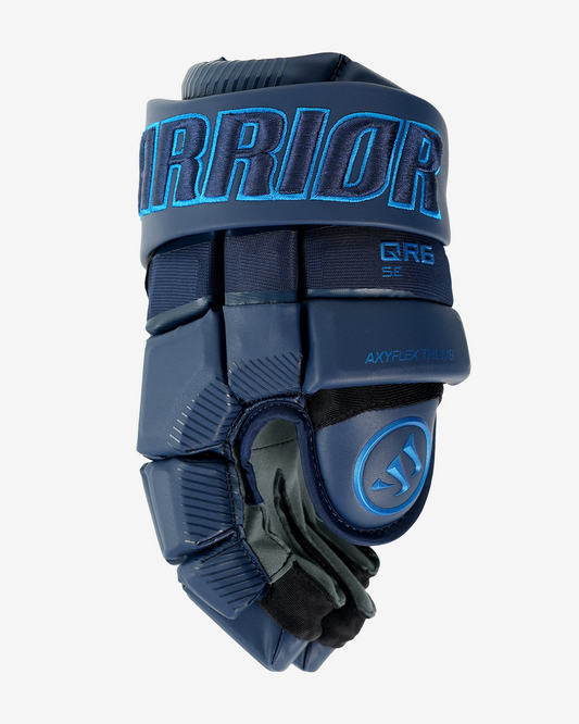 Warrior QR6 SE Senior Navy Ice Hockey Gloves