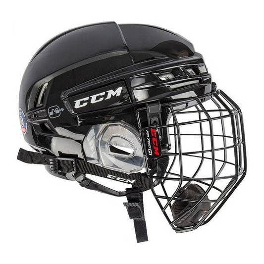 CCM Tacks 910 Helmet Combo BLACK