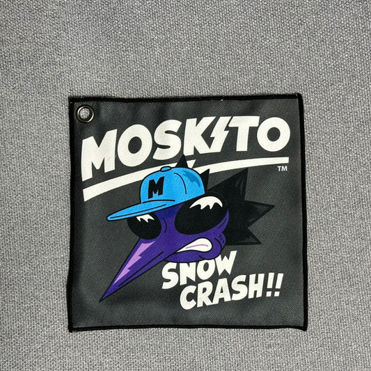 MOSKITO Ice Hockey Skate Blade Towel ICE CRASH D.GREY