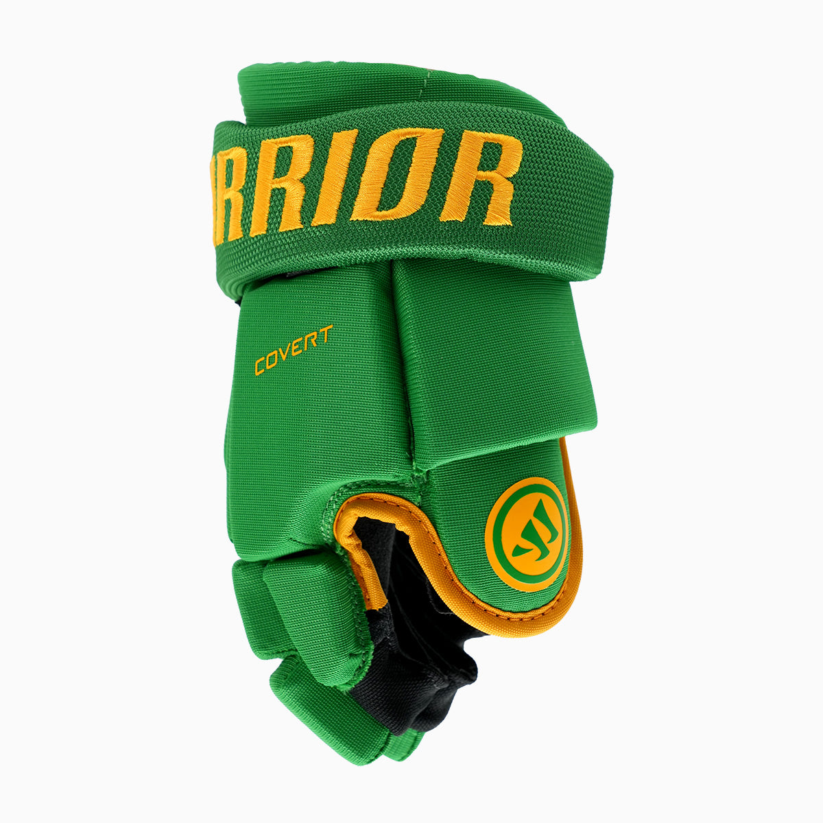 Warrior Covert Custom Youth Ice Hockey Gloves Kellygreen
