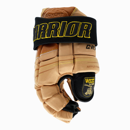 Warrior Cabin Fever QR7 Junior Ice Hockey Gloves TAN