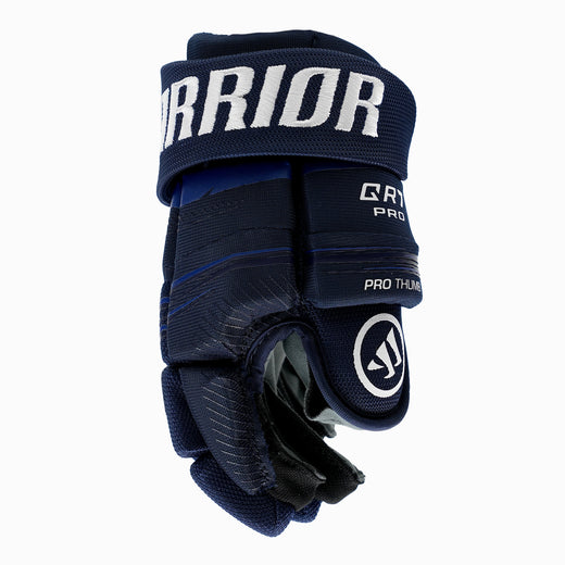 Warrior QR7 Pro Youth Ice Hockey Gloves Navy