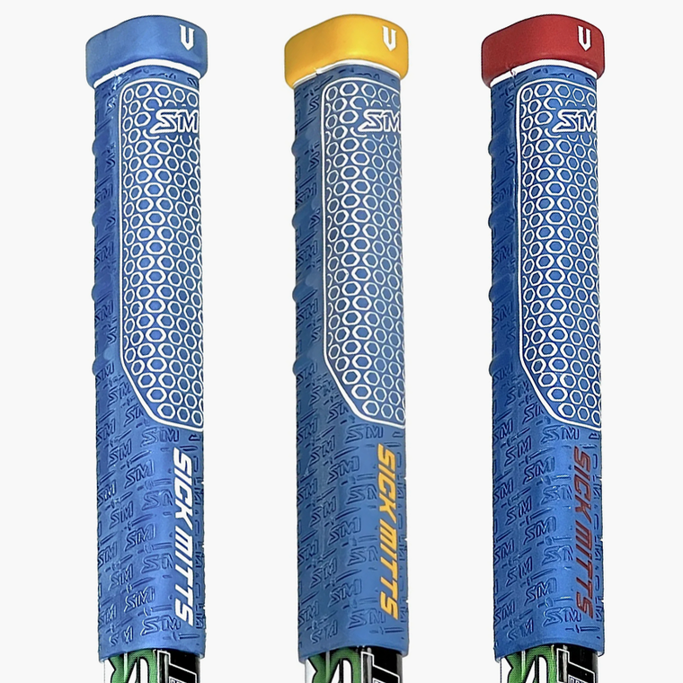 SICKMITTS V Grip Blue Base Ice Hockey Stick Grip