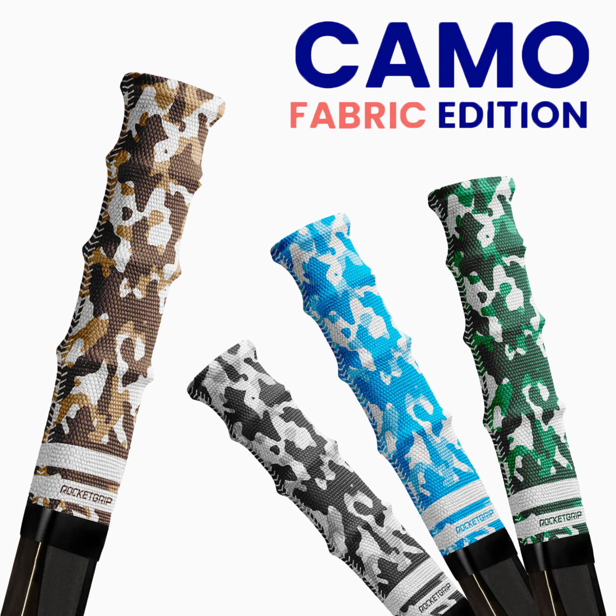 ROCKETGRIP CAMO Ice Hockey Fabric Stick Grip