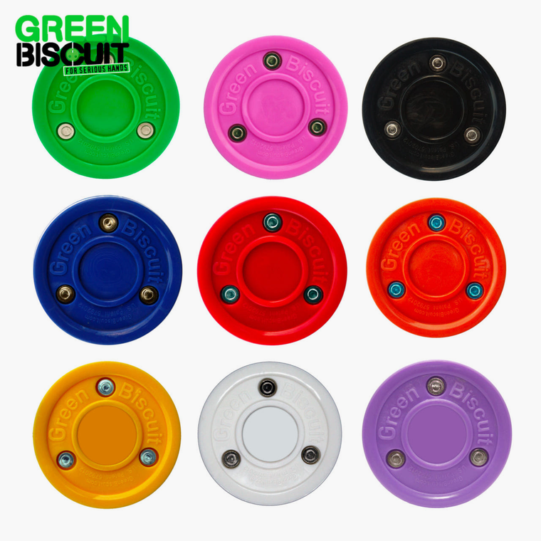 Green Biscuit Original Off-Ice Hockey Puck