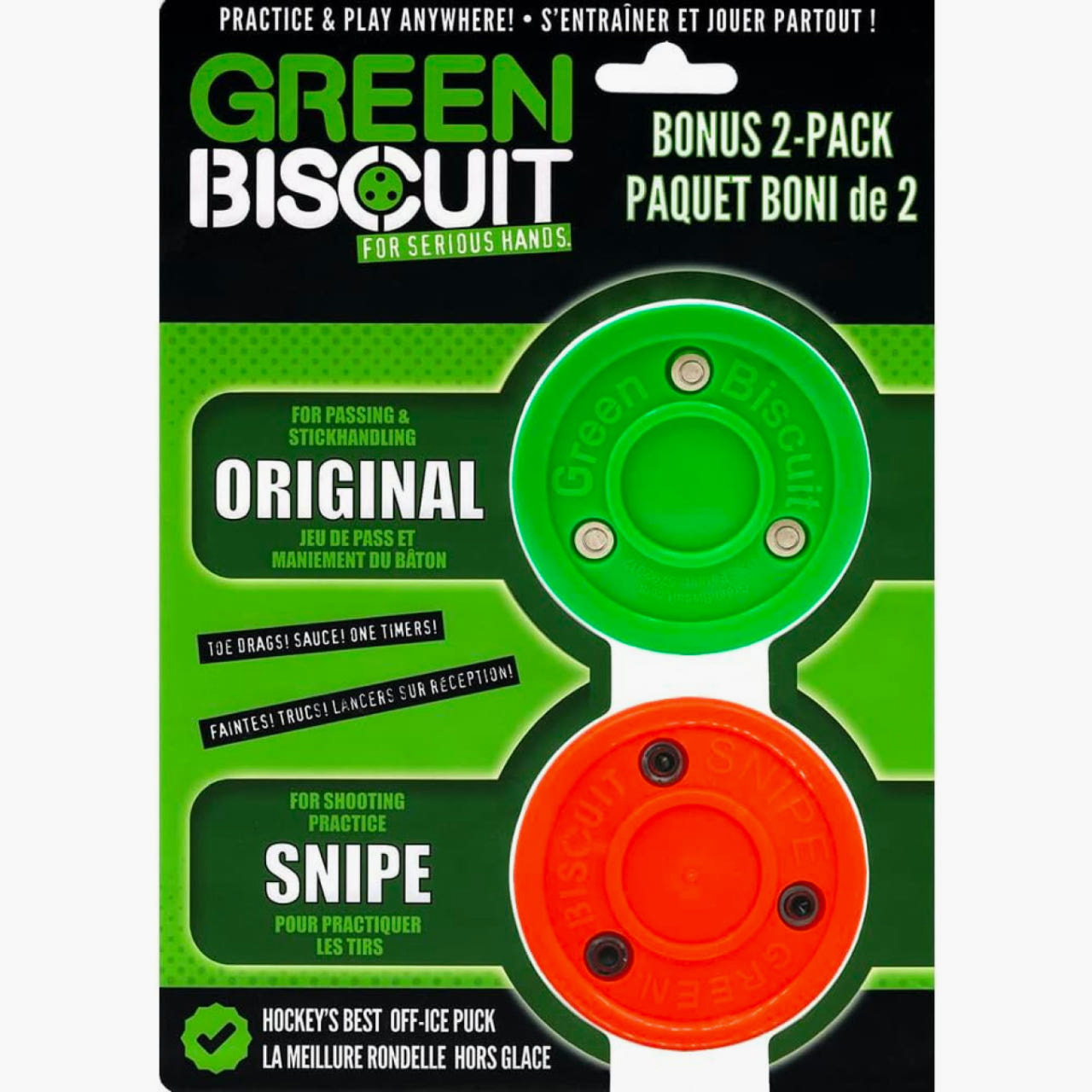 Green Biscuit Original and Snipe Combo Pack (2-Puck Set)