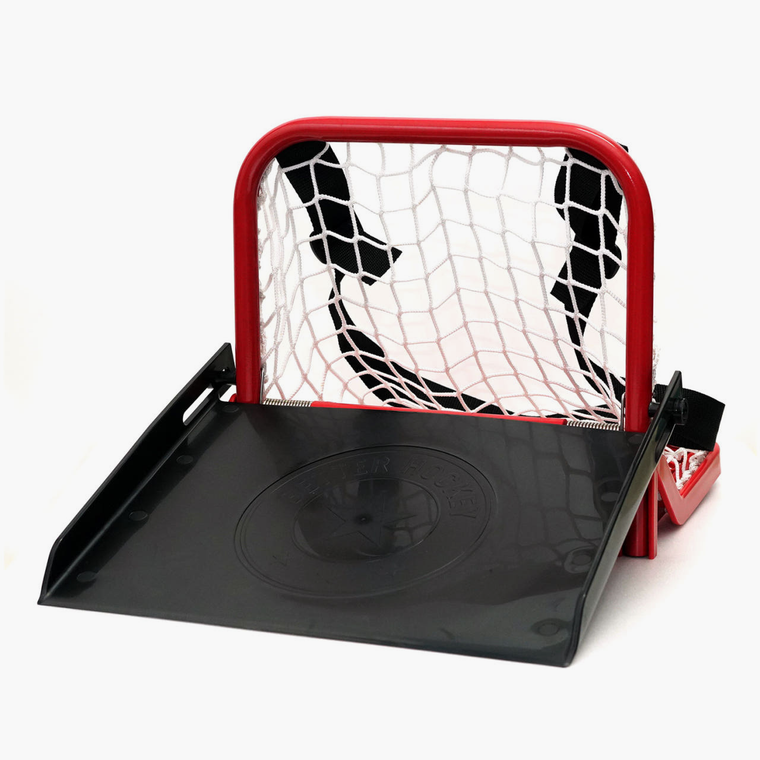 Puck Catcher Ice Hockey Saucer Toss Mini Goal