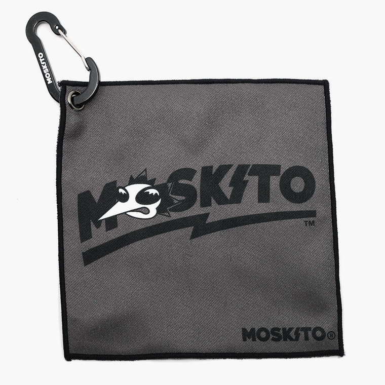 MOSKITO Ice Hockey Skate Blade Towel Mini Logo D.Grey