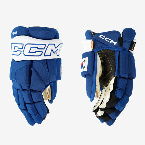 CCM Korea Limited C95-4 Glove Blue/White Ice Hockey Glove