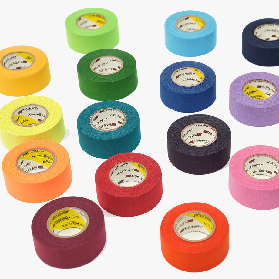 Lowry 18 Colour Pro Grade Hockey Tape 32mm x 12m