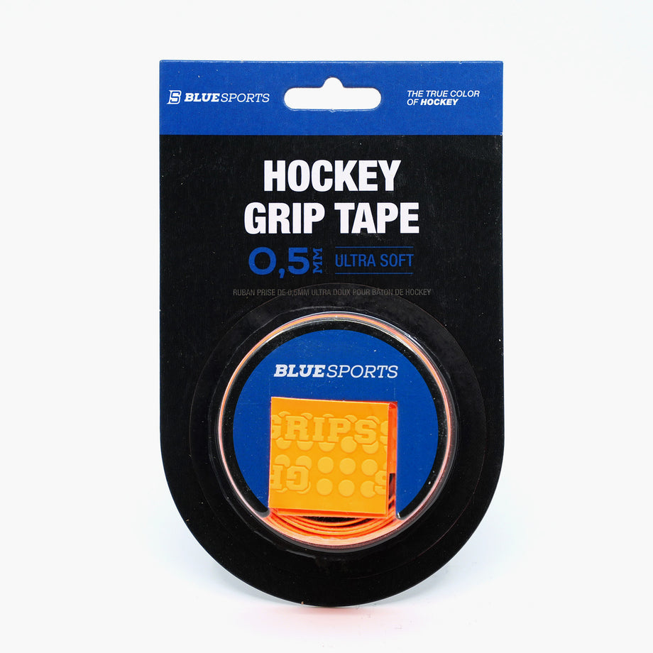 Blue Sports Gripsss Neon Orange Ice Hockey Stick Grip