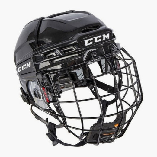 CCM Tacks 910 Helmet Combo BLACK