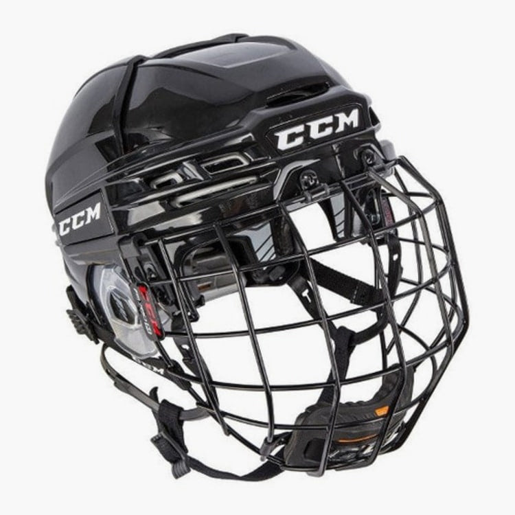 CCM Tacks 910 ヘルメットコンボ ブラック