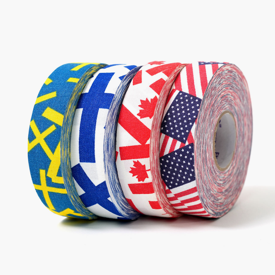 MOSKITO Ice Hockey Stick Tape 4 National Flags