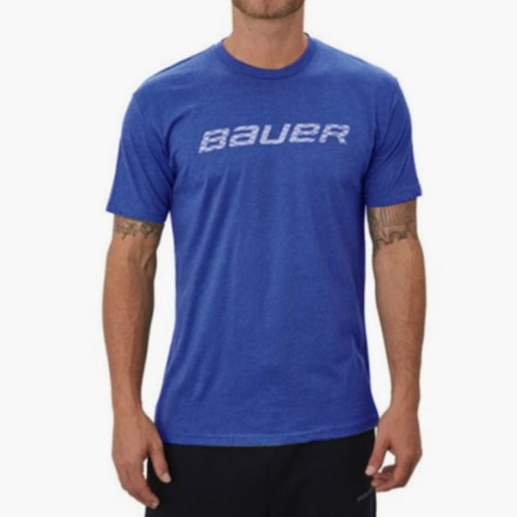 BAUER GRAPHIC SS CREW BLU Senior