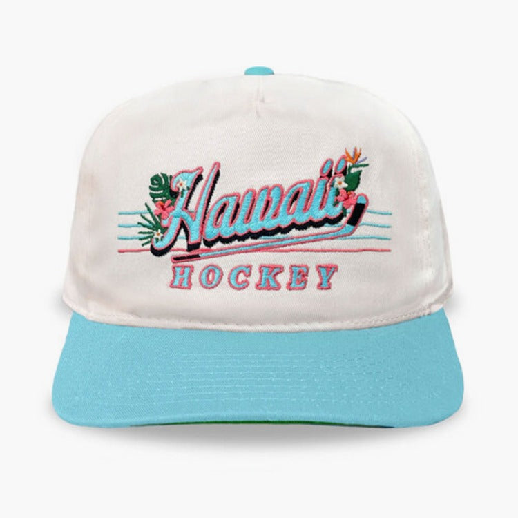 Celly Hawaii Hockey Snapback : Cream