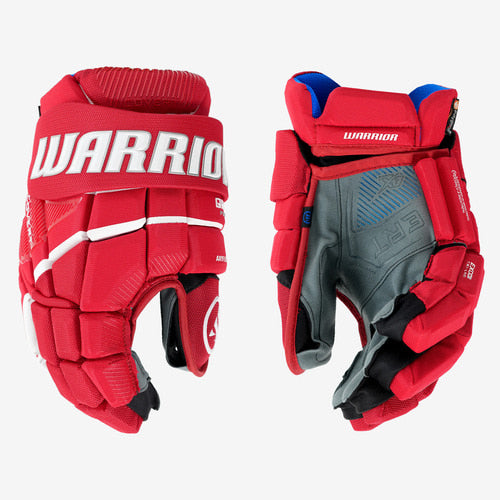 Warrior QR6 Pro Junior Red Ice Hockey Gloves
