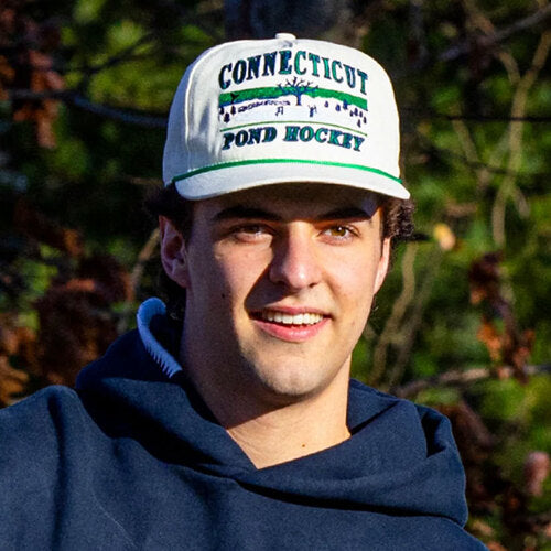 Celly Connecticut Pond Hockey Snapback : Cream