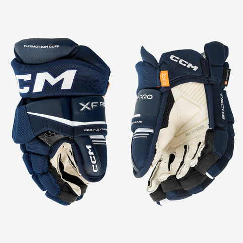 CCM Tacks XF PRO Glove Junior NAVY