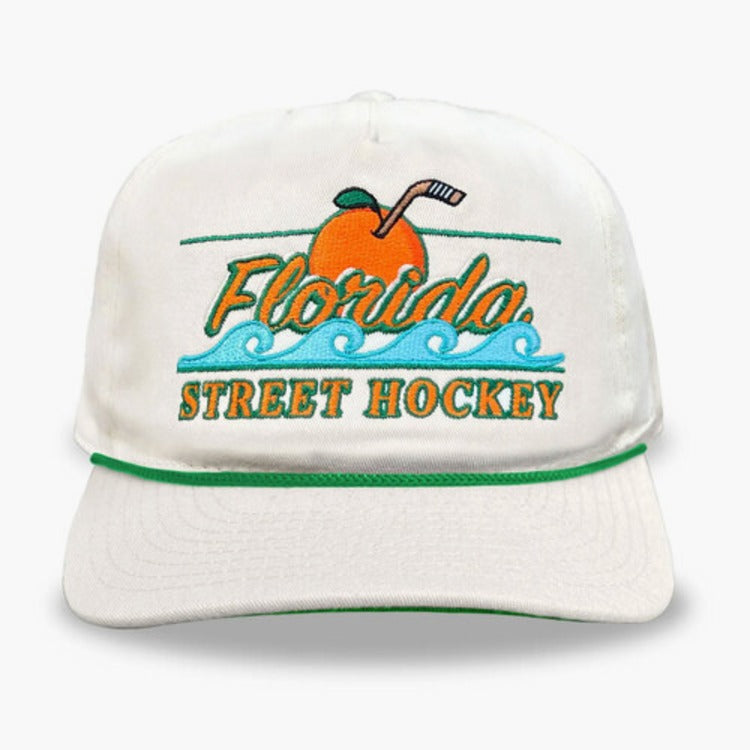 Celly Florida Street Hockey Snapback : Cream
