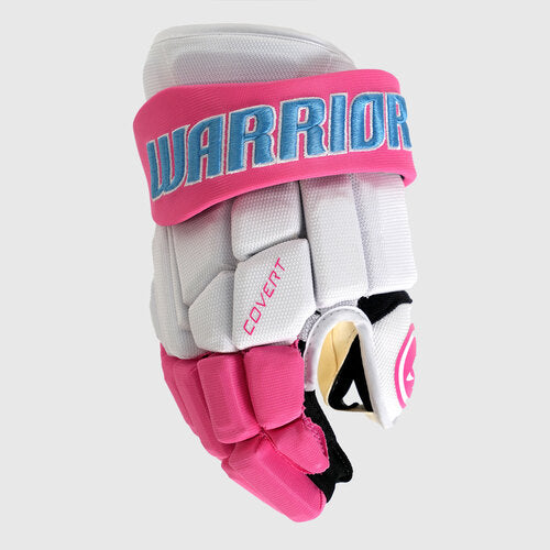 Warrior Covert Pro Pink White Pink Ice Hockey Glove