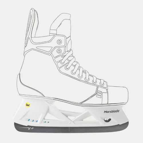Marsblade I2 KIT DLC Ice Hockey Holder, Blade Set