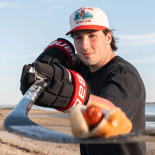Celly Coney Island Hockey Club Snapback : Cream