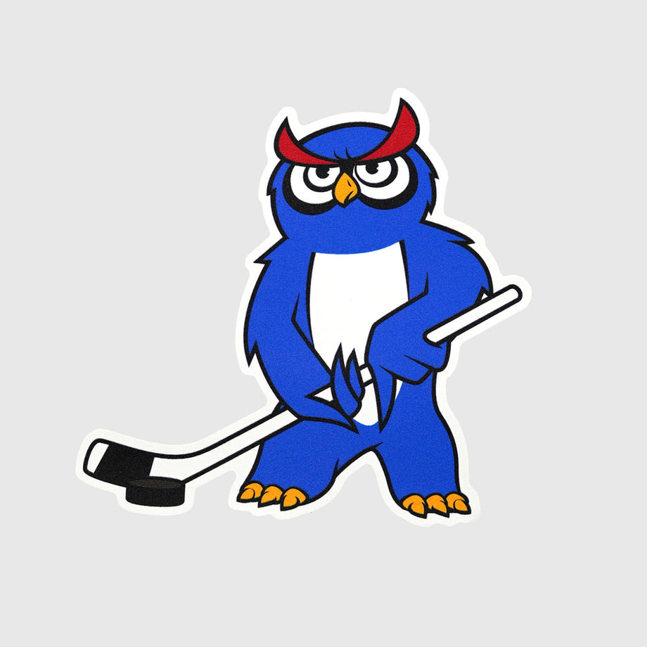 MOSKITO HOCKEY STICKER Design BLUE OWL