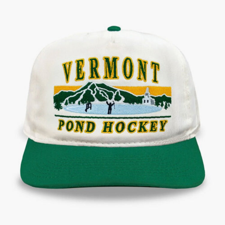 Celly Vermont Pond Hockey Snapback : Cream