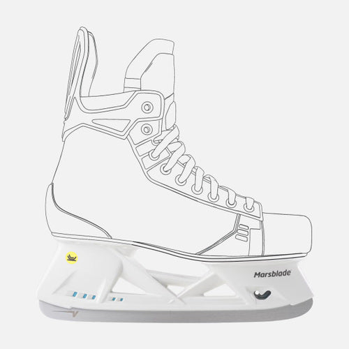 Marsblade I2 KIT Ice Hockey Holder, Blade Set