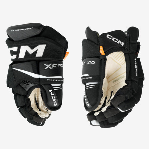 CCM Tacks XF PRO Glove Junior BLACK