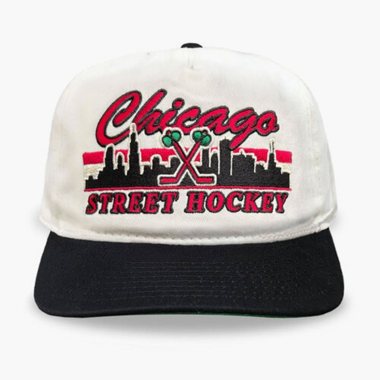 Celly Chicago Street Hockey Snapback : Cream