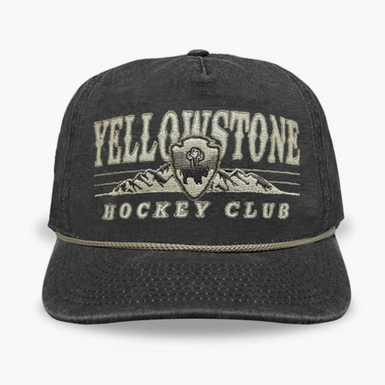 Celly Yellowstone Hockey Club Snapback : Vintage Black