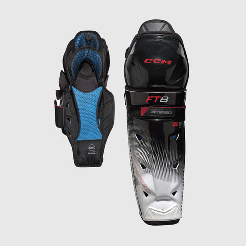 CCM Jet Speed FT8 Junior Shin Guards
