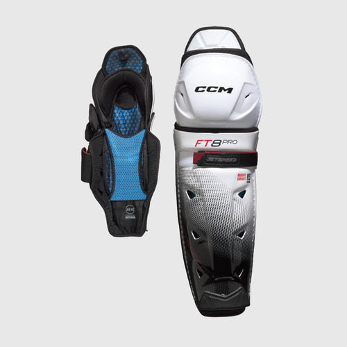 CCM Jet Speed FT8 PRO Senior Shin Guards