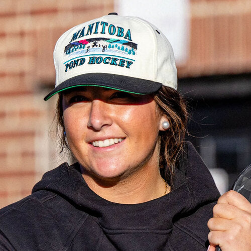 Celly Manitoba Pond Hockey Snapback : Cream