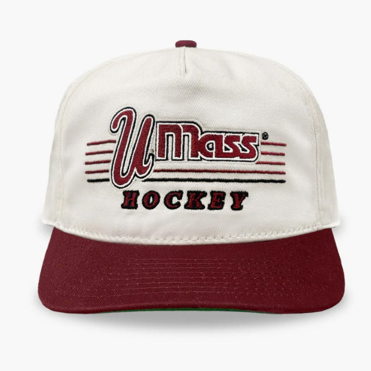 Celly UMass Hockey Snapback : Cream