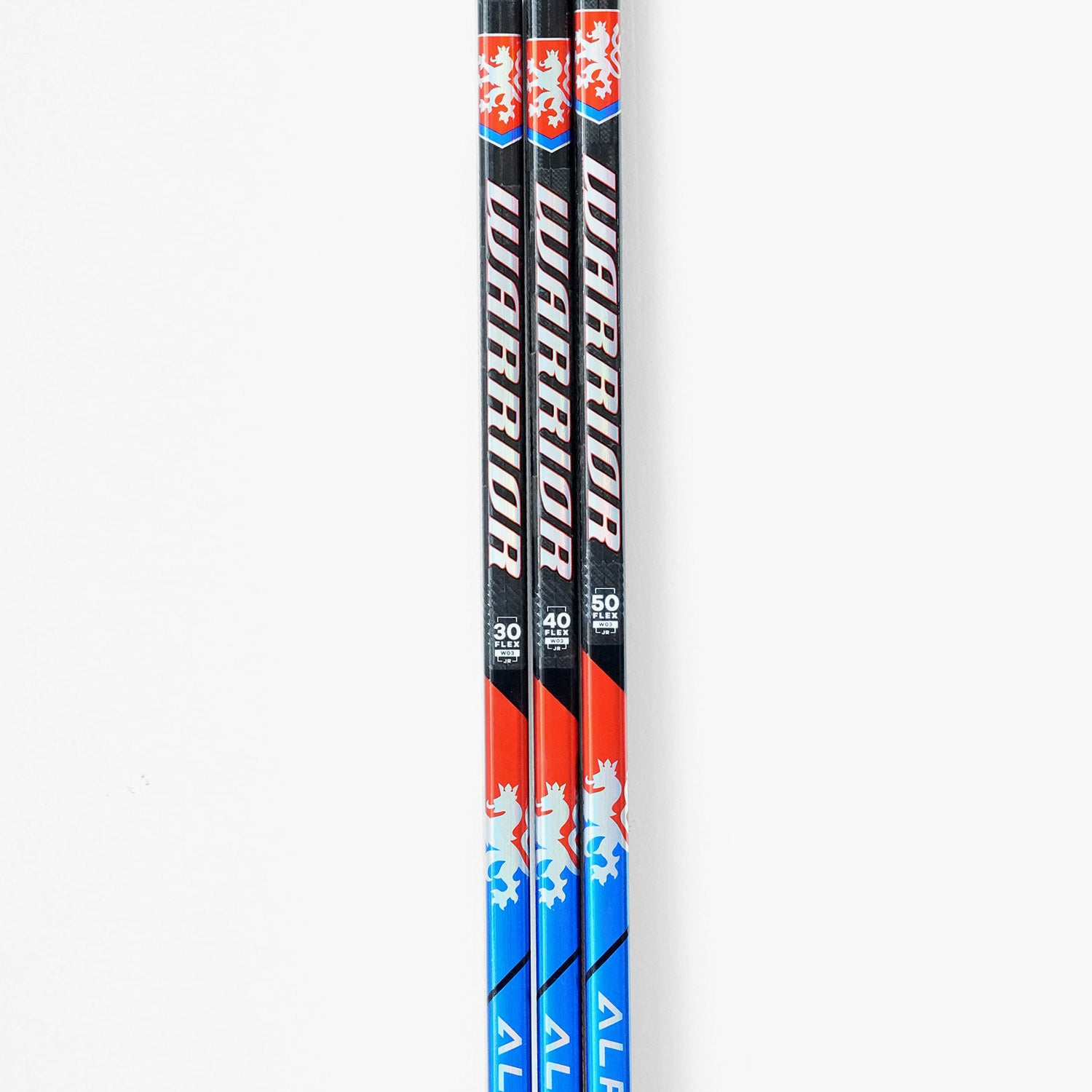 Warrior LX3 Pro Czech Republic Junior 30, 40, 50 Flex Ice Hockey Stick
