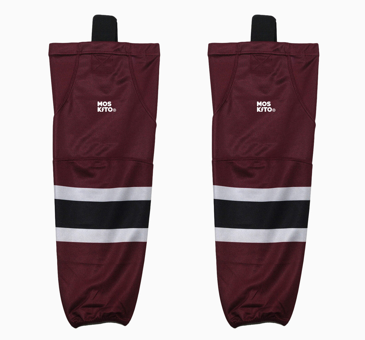 MOSKITO Ice Hockey SOCKS I MAROON/BLACK