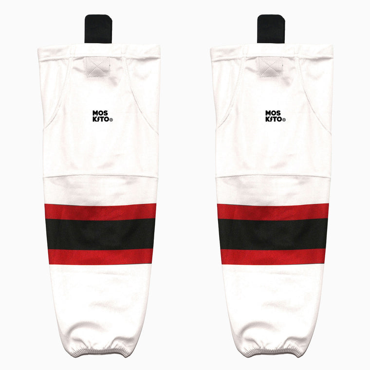 MOSKITO Ice Hockey SOCKS I IVORY/BLACK
