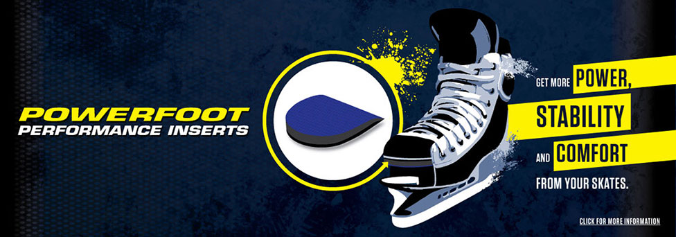 POWERFOOT Performance Ice Hockey Skate Inserts