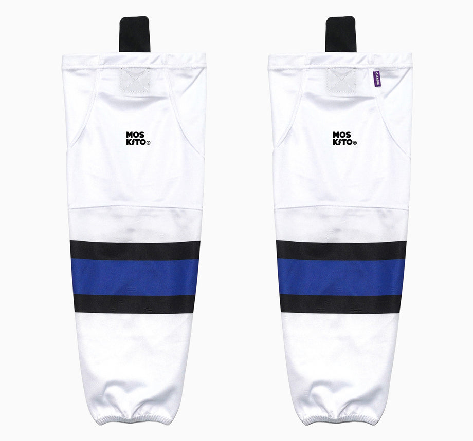 MOSKITO Ice Hockey SOCKS I WHITE/BLUE