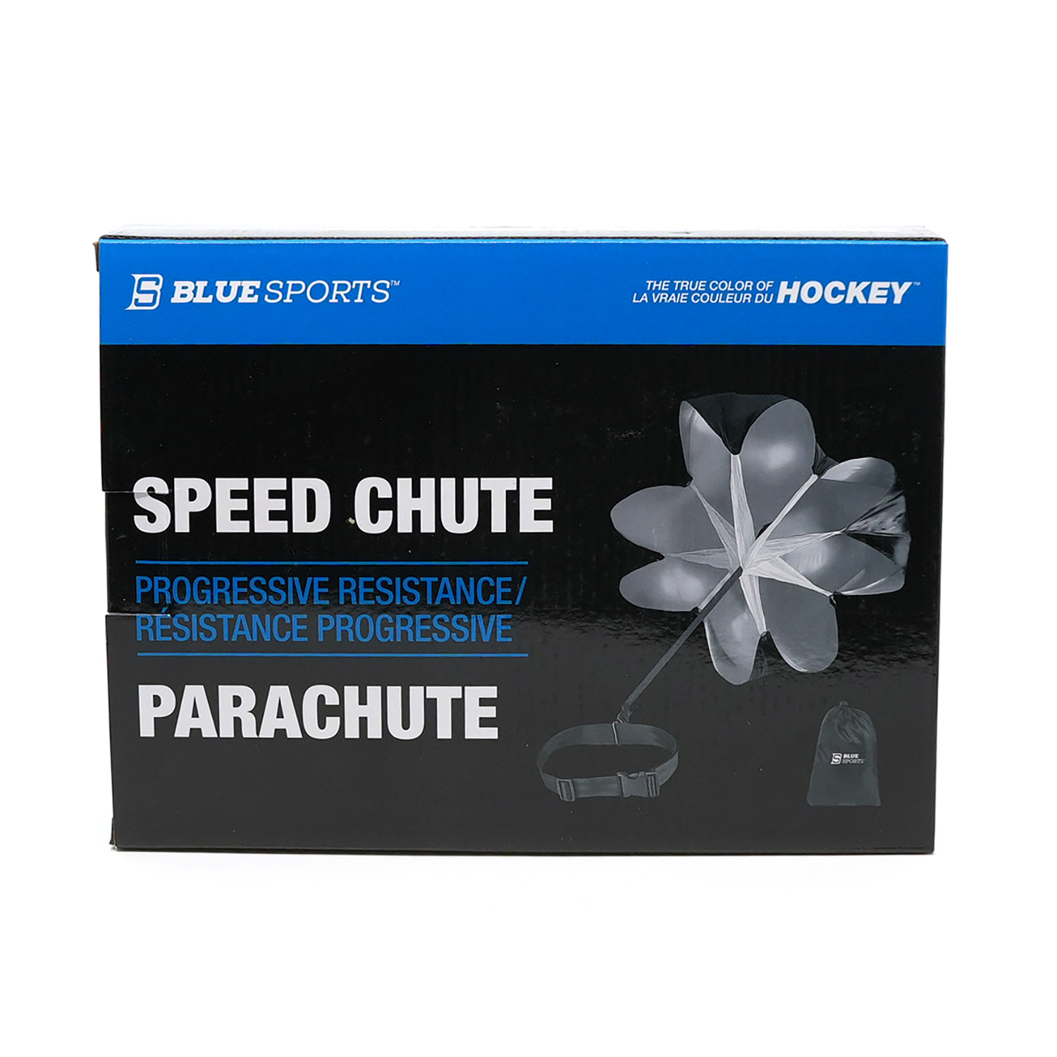 Blue Sports Ice Hockey Speed Chute Training Parachute